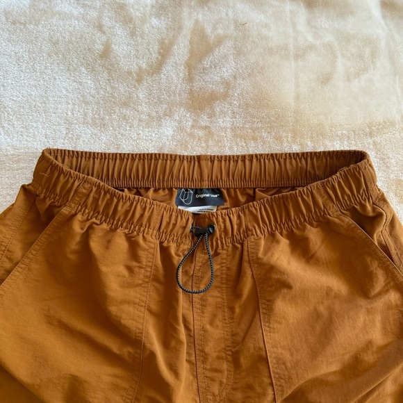 Pumpkin Brown Cargo Pants - Picture 3 of 5
